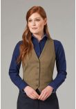 Brook Taverner Olivia Check Waistcoat