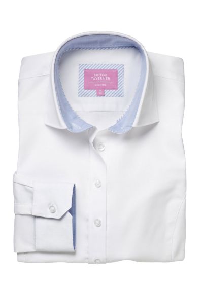 Brook Taverner Mirabel Stretch Oxford Shirt