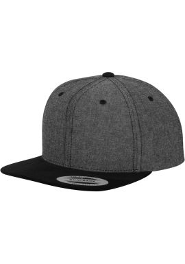 Flexfit by Yupoong Chambray-suede snapback (6089CH)