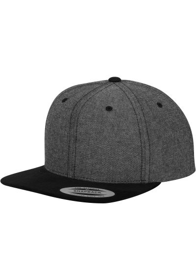 Flexfit by Yupoong Chambray-suede snapback (6089CH)