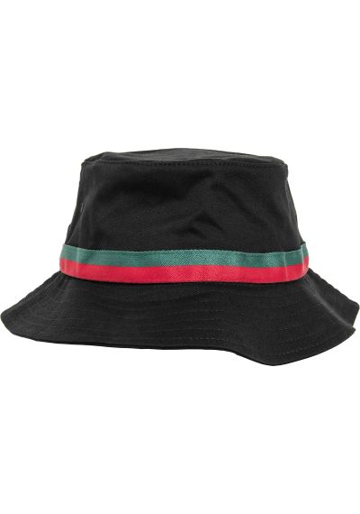 Flexfit by Yupoong Stripe bucket hat (5003S)