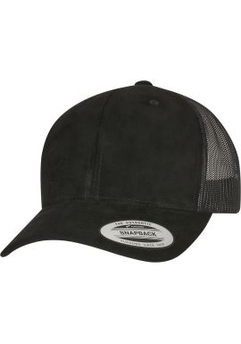 Flexfit by Yupoong Imitation suede leather trucker cap (6606SU)