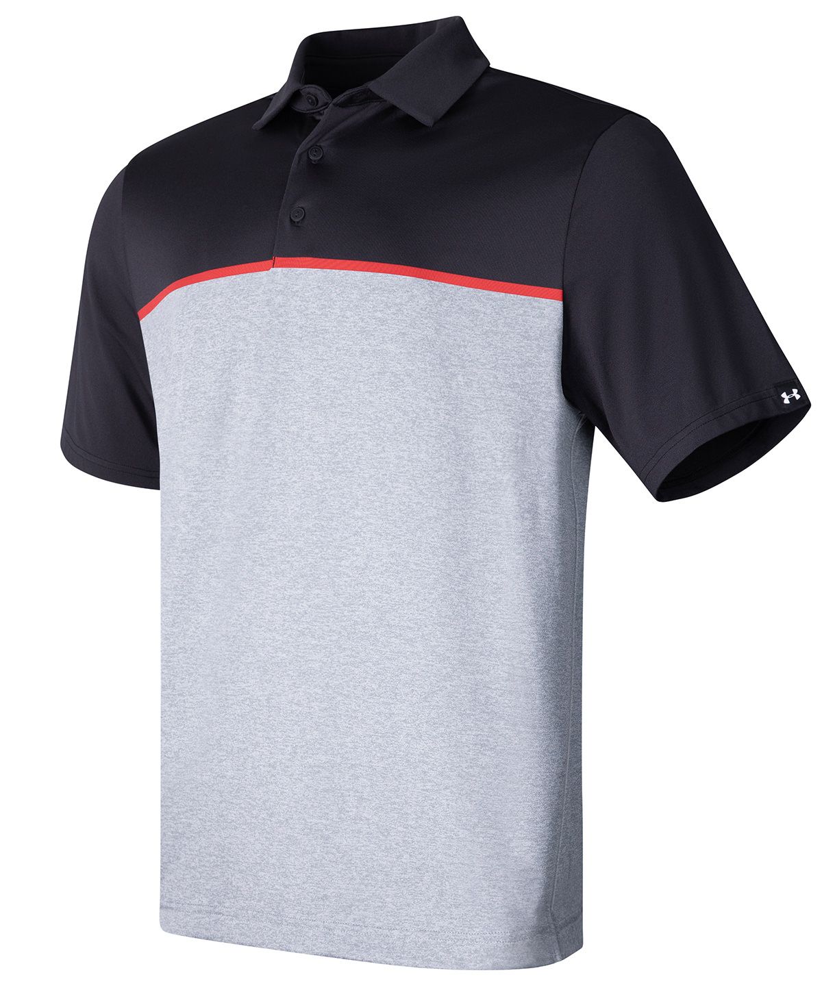 Under Armour Golf UA playoff stripe polo LB edge lit MyWorkWear