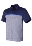 Under Armour Golf UA playoff 3.0 stripe polo LB  edge lit