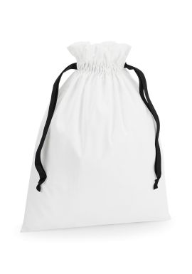 Westford Mill Cotton gift bag with ribbon drawstring