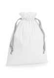 Westford Mill Cotton gift bag with ribbon drawstring
