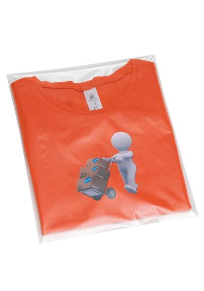 Essentials Clear polythene bags - stick seal