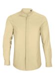 NEOBLU Bart Mao Collar Long Sleeve Poplin Shirt