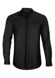 NEOBLU Bart Mao Collar Long Sleeve Poplin Shirt