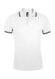 SOL'S Pasadena Tipped Cotton Piqu Polo Shirt