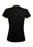 SOL'S Ladies Pasadena Tipped Cotton Piqu Polo Shirt
