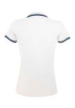 SOL'S Ladies Pasadena Tipped Cotton Piqu Polo Shirt