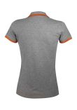 SOL'S Ladies Pasadena Tipped Cotton Piqu Polo Shirt