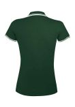 SOL'S Ladies Pasadena Tipped Cotton Piqu Polo Shirt