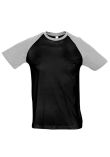 SOL'S Funky Contrast Baseball T-Shirt