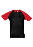 SOL'S Funky Contrast Baseball T-Shirt