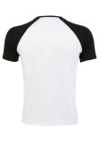 SOL'S Funky Contrast Baseball T-Shirt
