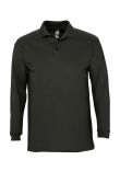 SOL'S Winter II Long Sleeve Cotton Piqu Polo Shirt