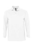 SOL'S Winter II Long Sleeve Cotton Piqu Polo Shirt