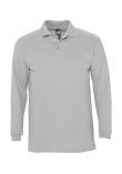 SOL'S Winter II Long Sleeve Cotton Piqu Polo Shirt