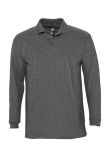 SOL'S Winter II Long Sleeve Cotton Piqu Polo Shirt