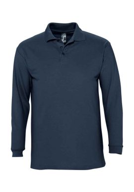 SOL'S Winter II Long Sleeve Cotton Piqu Polo Shirt