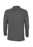 SOL'S Winter II Long Sleeve Cotton Piqu Polo Shirt