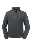 Russell Authentic Zip Neck Sweatshirt