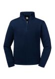 Russell Authentic Zip Neck Sweatshirt