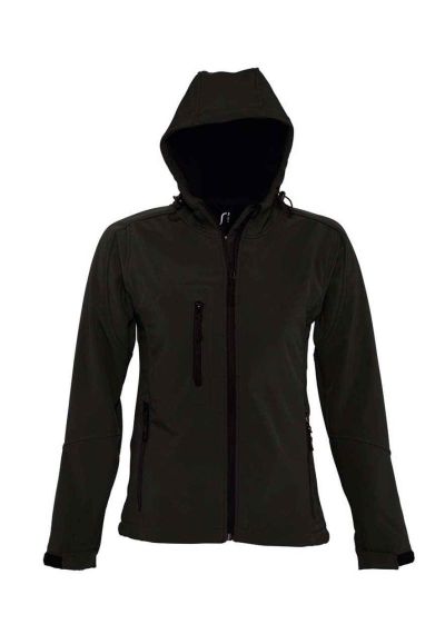 SOL'S Ladies Replay Hooded Soft Shell Jacket