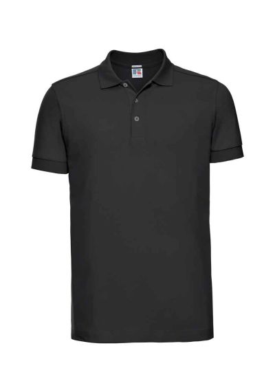Russell Stretch Piqu Polo Shirt