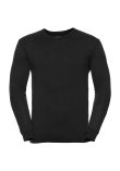 Russell Collection Cotton Acrylic V Neck Sweater