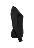 Russell Collection Ladies Cotton Acrylic V Neck Cardigan