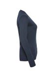 Russell Collection Ladies Cotton Acrylic V Neck Cardigan
