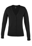 SOL'S Ladies Golden Cotton Acrylic V Neck Cardigan