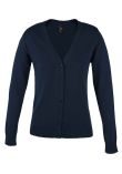 SOL'S Ladies Golden Cotton Acrylic V Neck Cardigan