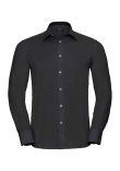 Russell Collection Long Sleeve Tailored Oxford Shirt