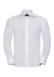 Russell Collection Long Sleeve Tailored Oxford Shirt