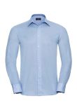 Russell Collection Long Sleeve Tailored Oxford Shirt