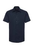 Russell Collection Short Sleeve Tailored Oxford Shirt