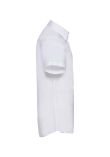 Russell Collection Short Sleeve Tailored Oxford Shirt