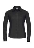 Russell Collection Ladies Long Sleeve Fitted Poplin Shirt