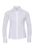 Russell Collection Ladies Long Sleeve Fitted Poplin Shirt