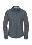 Russell Collection Ladies Long Sleeve Fitted Poplin Shirt