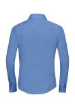 Russell Collection Ladies Long Sleeve Fitted Poplin Shirt