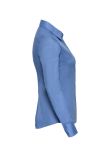 Russell Collection Ladies Long Sleeve Fitted Poplin Shirt