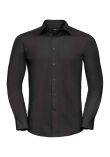 Russell Collection Long Sleeve Tailored Poplin Shirt