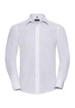 Russell Collection Long Sleeve Tailored Poplin Shirt