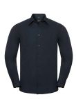 Russell Collection Long Sleeve Tailored Poplin Shirt