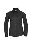 Russell Collection Ladies Long Sleeve Easy Care Oxford Shirt